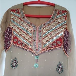 Pakistani Indian wedding outfit